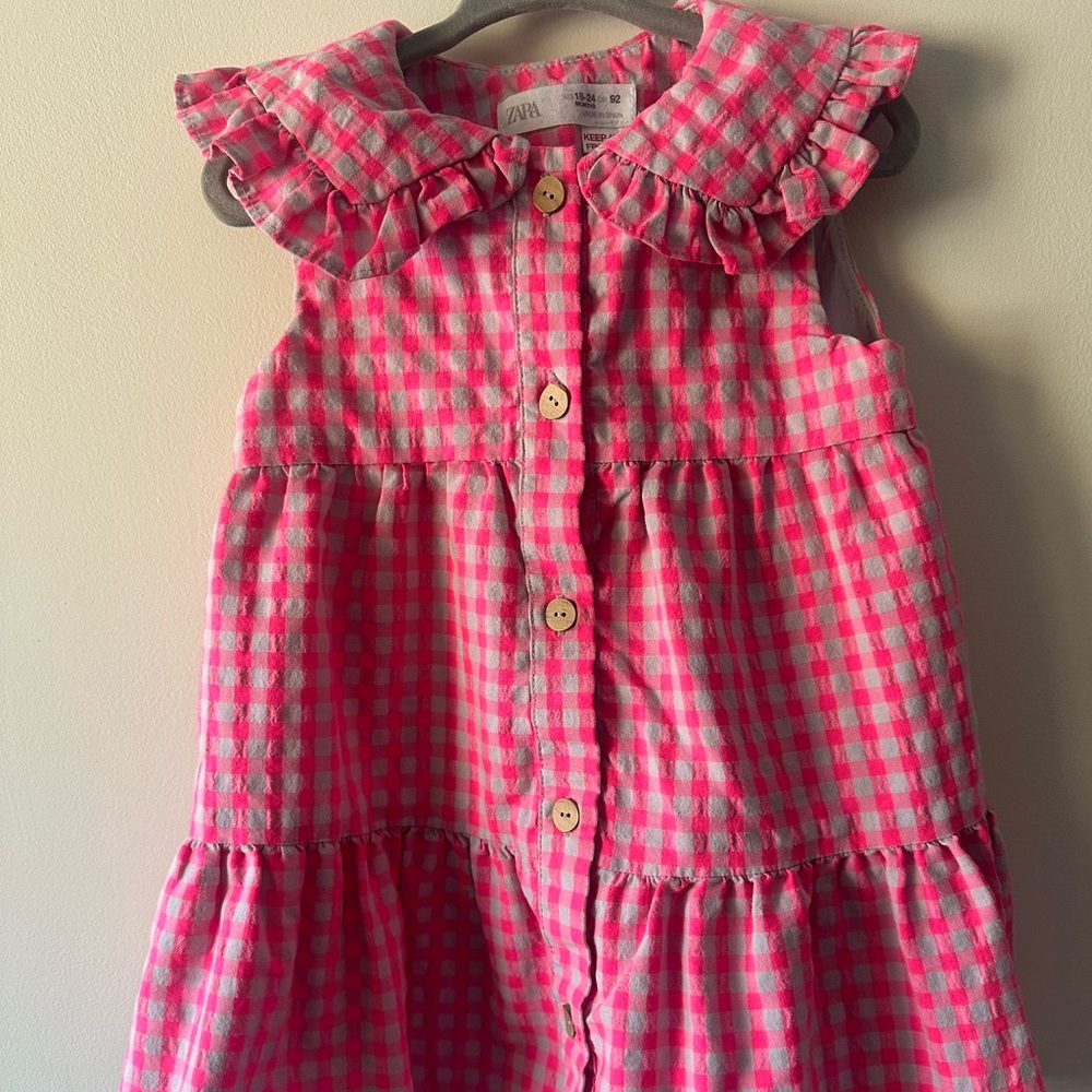 Zara pink dress